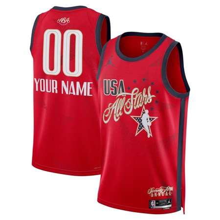 Men's 2026 NBA All-Star Red Game Swingman Custom Jersey