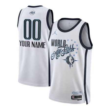 Men's 2026 NBA All-Star White Game Swingman Custom Jersey