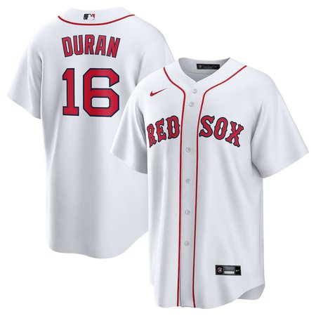 Men's Boston Red Sox #16 Jarren Duran Nike White Home Replica Player Jersey