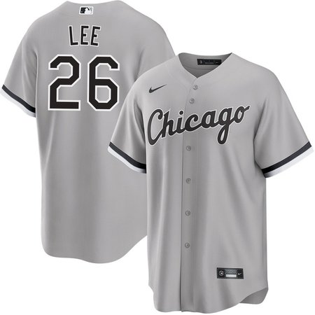 Men's Chicago White Sox #26 Korey Lee Gray Home Official Player Jersey
