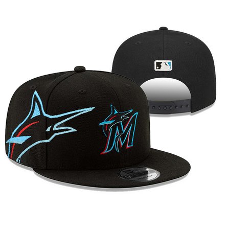 Miami Marlins Snapback Hat